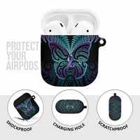 Suicide Prevention New Zealand AirPods Case Aotearoa Maori Butterfly Mix Silver Fern LT14 - Polynesian Pride