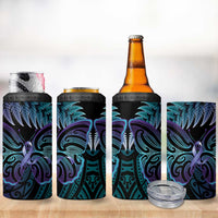 Suicide Prevention New Zealand 4 in 1 Can Cooler Tumbler Aotearoa Maori Butterfly Mix Silver Fern LT14 - Polynesian Pride