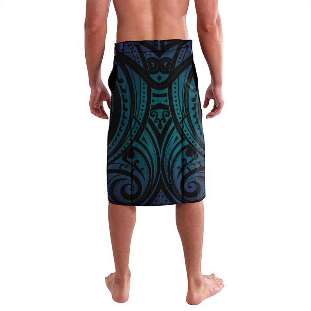 Suicide Prevention New Zealand Lavalava Aotearoa Maori Butterfly Mix Silver Fern - Polynesian Pride