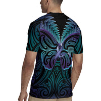 Suicide Prevention New Zealand Rugby Jersey Aotearoa Maori Butterfly Mix Silver Fern LT14 - Polynesian Pride