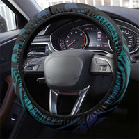 Suicide Prevention New Zealand Steering Wheel Cover Aotearoa Maori Butterfly Mix Silver Fern LT14 - Polynesian Pride