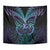 Suicide Prevention New Zealand Tapestry Aotearoa Maori Butterfly Mix Silver Fern - Polynesian Pride