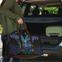 Suicide Prevention New Zealand Travel Bag Aotearoa Maori Butterfly Mix Silver Fern LT14 - Polynesian Pride