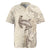 Beige Hawaii Rugby Jersey Hammerhead Shark Tattoo Curve Polynesian - Polynesian Pride