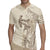 Beige Hawaii Rugby Jersey Hammerhead Shark Tattoo Curve Polynesian - Polynesian Pride