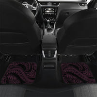 Personalised Polynesia Breast Cancer Awareness Car Mats Fight With Hope Pink Ribbon Boxing Gloves LT14 Set 2pcs - Back Pink - Polynesian Pride