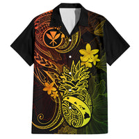 Hawaii Kid Hawaiian Shirt Pineapple Mix Polynesian Plumeria Reggae Version LT14 Kid Reggae - Polynesian Pride