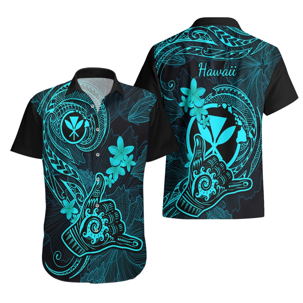 hawaii-hawaiian-shirt-shaka-tattoo-mix-polynesian-plumeria-turquoise-version