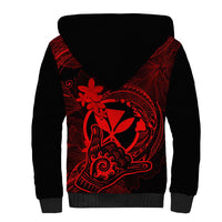 hawaii-sherpa-hoodie-shaka-tattoo-mix-polynesian-plumeria-red-version