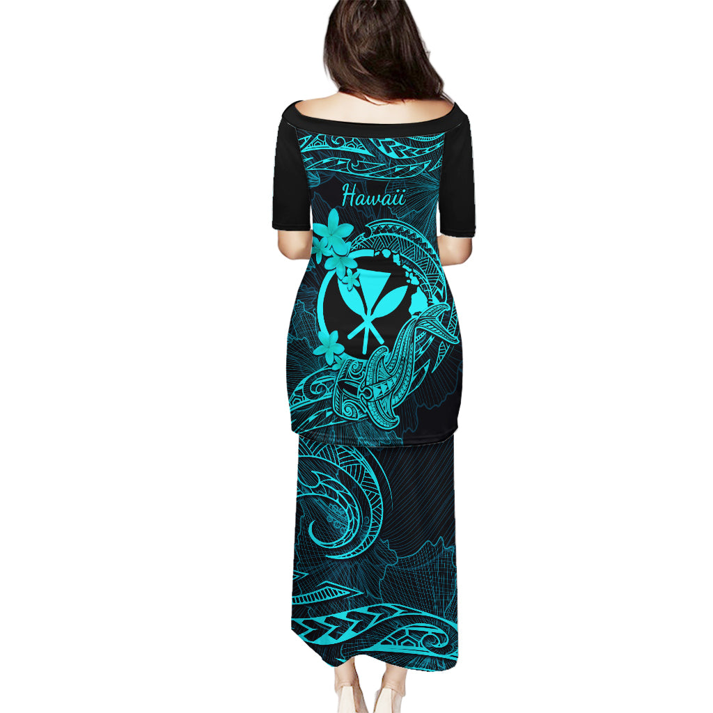 hawaii-puletasi-hammerhead-shark-tattoo-mix-polynesian-plumeria-turquoise-version