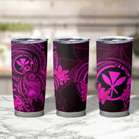 Hawaii Tumbler Cup Turtle Mix Polynesian Plumeria Pink Version LT14 - Polynesian Pride