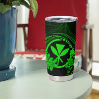 Hawaii Tumbler Cup Turtle Mix Polynesian Plumeria Green Version LT14 - Polynesian Pride