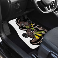 New Zealand Valentines Day Car Mats Piwakawaka Lovers Maori Koru Tattoo LT14 - Polynesian Pride