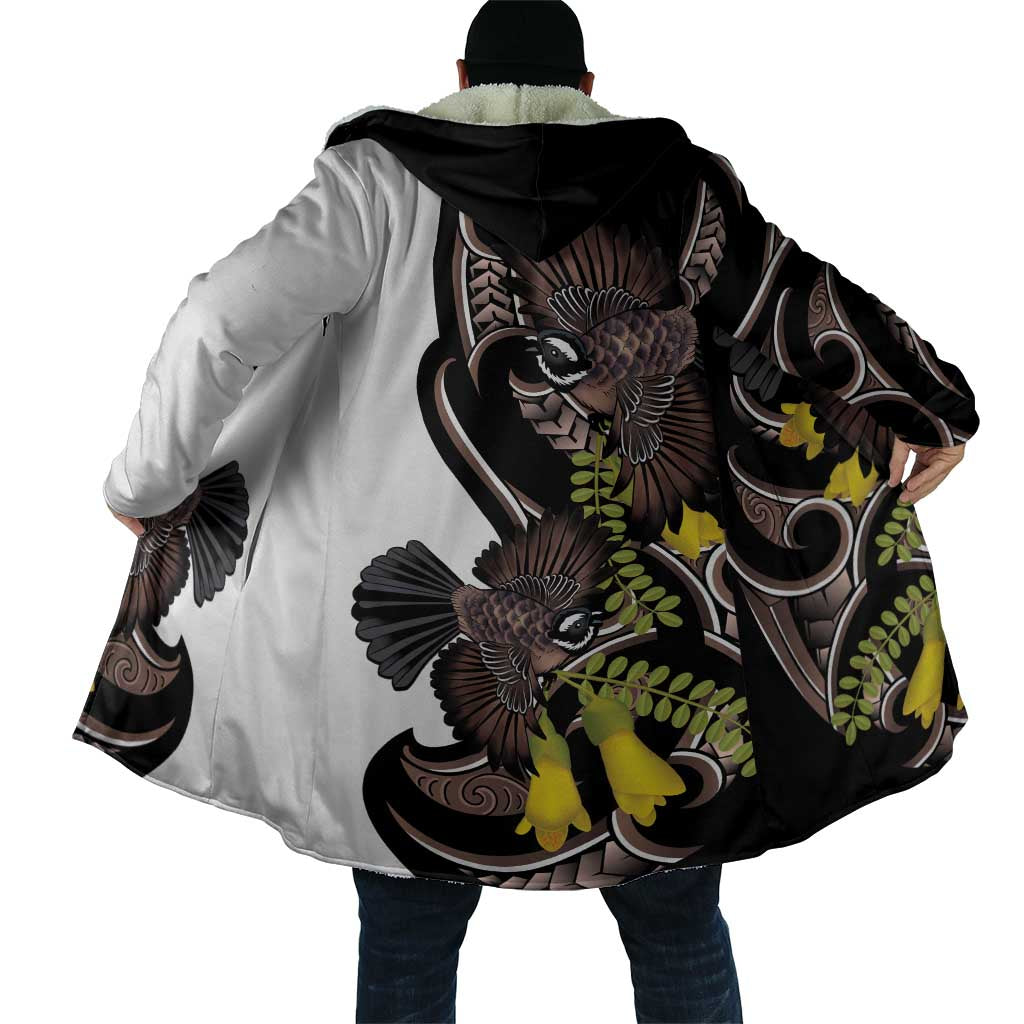 New Zealand Valentines Day Cloak Piwakawaka Lovers Maori Koru Tattoo LT14 - Polynesian Pride