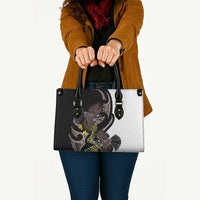 New Zealand Valentines Day Leather Bag Piwakawaka Lovers Maori Koru Tattoo LT14 - Polynesian Pride
