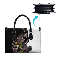 New Zealand Valentines Day Leather Bag Piwakawaka Lovers Maori Koru Tattoo LT14 - Polynesian Pride