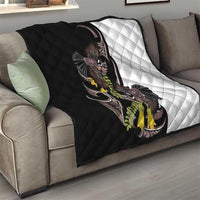 New Zealand Valentines Day Quilt Piwakawaka Lovers Maori Koru Tattoo LT14 - Polynesian Pride
