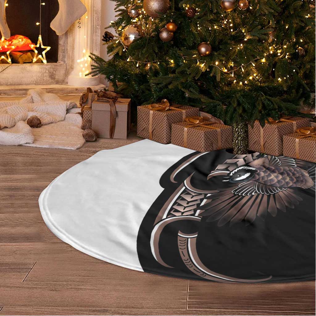 New Zealand Valentines Day Tree Skirt Piwakawaka Lovers Maori Koru Tattoo LT14 - Polynesian Pride