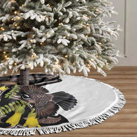 New Zealand Valentines Day Tree Skirt Piwakawaka Lovers Maori Koru Tattoo LT14 - Polynesian Pride