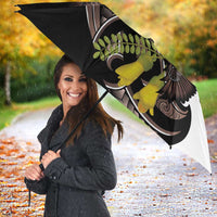 New Zealand Valentines Day Umbrella Piwakawaka Lovers Maori Koru Tattoo LT14 - Polynesian Pride