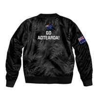 New Zealand Silver Fern Rugby Bomber Jacket 2023 Go Aotearoa Champions World Cup LT14 - Polynesian Pride