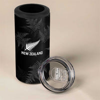 New Zealand Silver Fern Rugby 4 in 1 Can Cooler Tumbler Go Aotearoa Champions World Cup LT14 - Polynesian Pride
