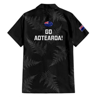 New Zealand Silver Fern Rugby Family Matching Summer Maxi Dress and Hawaiian Shirt 2023 Go Aotearoa Champions World Cup LT14 - Polynesian Pride