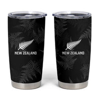 New Zealand Silver Fern Rugby Tumbler Cup Go Aotearoa Champions World Cup LT14 Black - Polynesian Pride