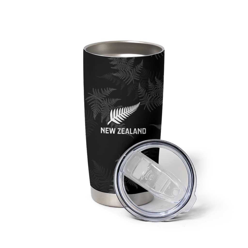 New Zealand Silver Fern Rugby Tumbler Cup Go Aotearoa Champions World Cup LT14 - Polynesian Pride