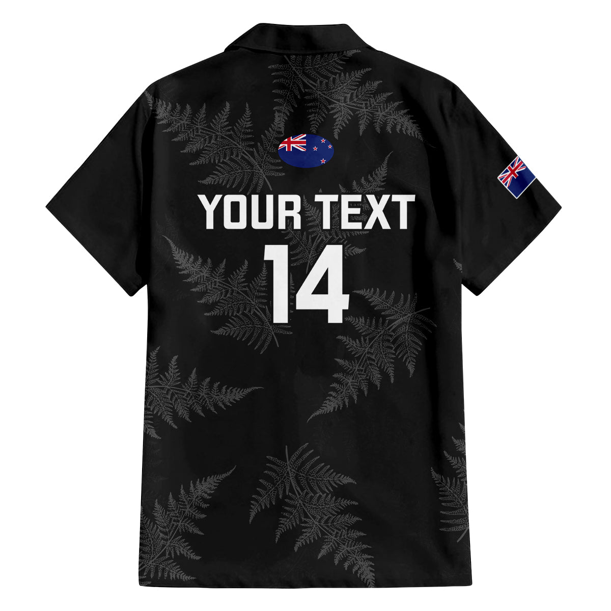 Custom New Zealand Silver Fern Rugby Family Matching Off Shoulder Long Sleeve Dress and Hawaiian Shirt 2023 Go Aotearoa Champions World Cup LT14 - Polynesian Pride