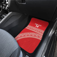 Mate Ma'a Tonga 2026 Rugby Custom Car Mats Go Champions Tongan Ngatu Pattern LT14 - Polynesian Pride