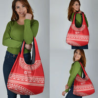 Mate Ma'a Tonga 2026 Rugby Grocery Bag Go Champions Tongan Ngatu Pattern LT14 - Polynesian Pride