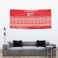 Mate Ma'a Tonga 2026 Rugby Tapestry Go Champions Tongan Ngatu Pattern LT14 - Polynesian Pride