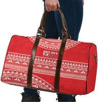 Mate Ma'a Tonga 2026 Rugby Travel Bag Go Champions Tongan Ngatu Pattern LT14 - Polynesian Pride