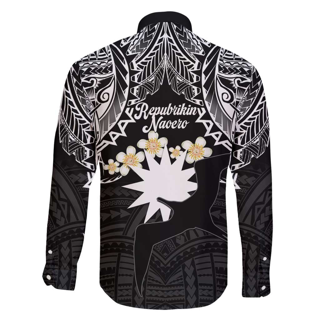 Ekamowir Omo Nauru Family Matching Puletasi and Hawaiian Shirt Naoero Twelve-pointed Star Polynesian Tattoo LT14 - Polynesian Pride