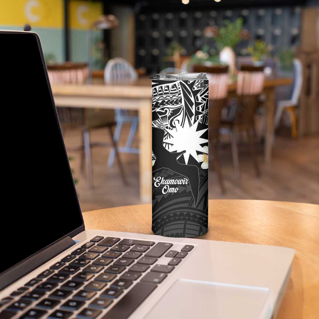Ekamowir Omo Nauru Skinny Tumbler Naoero Twelve-pointed Star Polynesian Tattoo LT14 - Polynesian Pride