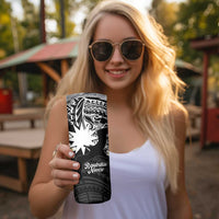 Ekamowir Omo Nauru Skinny Tumbler Naoero Twelve-pointed Star Polynesian Tattoo LT14 - Polynesian Pride