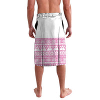 Fiji Rugby 2025 Custom Lavalava Fijian Tapa Toso Viti Toso - Pink LT14 - Polynesian Pride