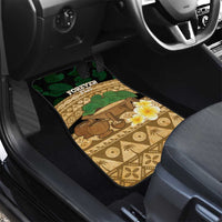 Bula Fiji Kava Bowl Car Mats Fijian Tapa Cloth Vintage Vibe LT14 - Polynesian Pride