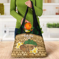 Bula Fiji Kava Bowl Grocery Bag Fijian Tapa Cloth Vintage Vibe LT14 - Polynesian Pride