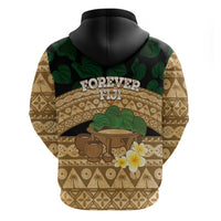 Bula Fiji Kava Bowl Hoodie Fijian Tapa Cloth Vintage Vibe LT14 - Polynesian Pride