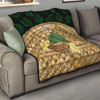 Bula Fiji Kava Bowl Quilt Fijian Tapa Cloth Vintage Vibe LT14 - Polynesian Pride