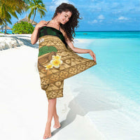 Bula Fiji Kava Bowl Sarong Fijian Tapa Cloth Vintage Vibe LT14 - Polynesian Pride