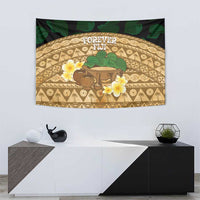 Bula Fiji Kava Bowl Tapestry Fijian Tapa Cloth Vintage Vibe LT14 - Polynesian Pride