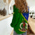 Personalised Vanuatu Malampa Province Women Casual Shirt Turtle Sand Drawing Unique Tapa Pattern LT14 - Polynesian Pride