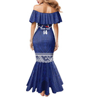 Custom Samoa Cricket Family Matching Mermaid Dress and Hawaiian Shirt Go Champions Samoan LT14 - Polynesian Pride