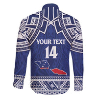 Custom Samoa Cricket Family Matching Off Shoulder Short Dress and Hawaiian Shirt Go Champions Samoan LT14 - Polynesian Pride