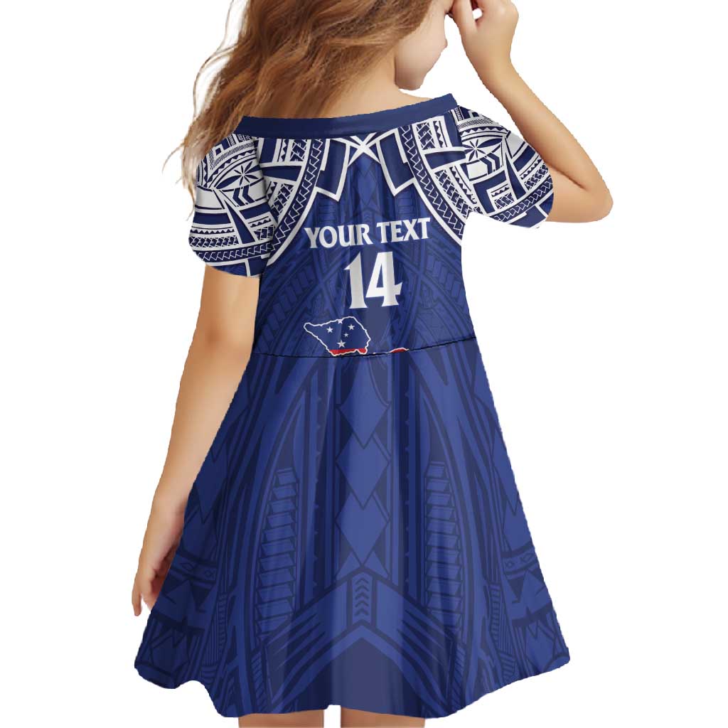 Custom Samoa Cricket Family Matching Summer Maxi Dress and Hawaiian Shirt Go Champions Samoan LT14 - Polynesian Pride