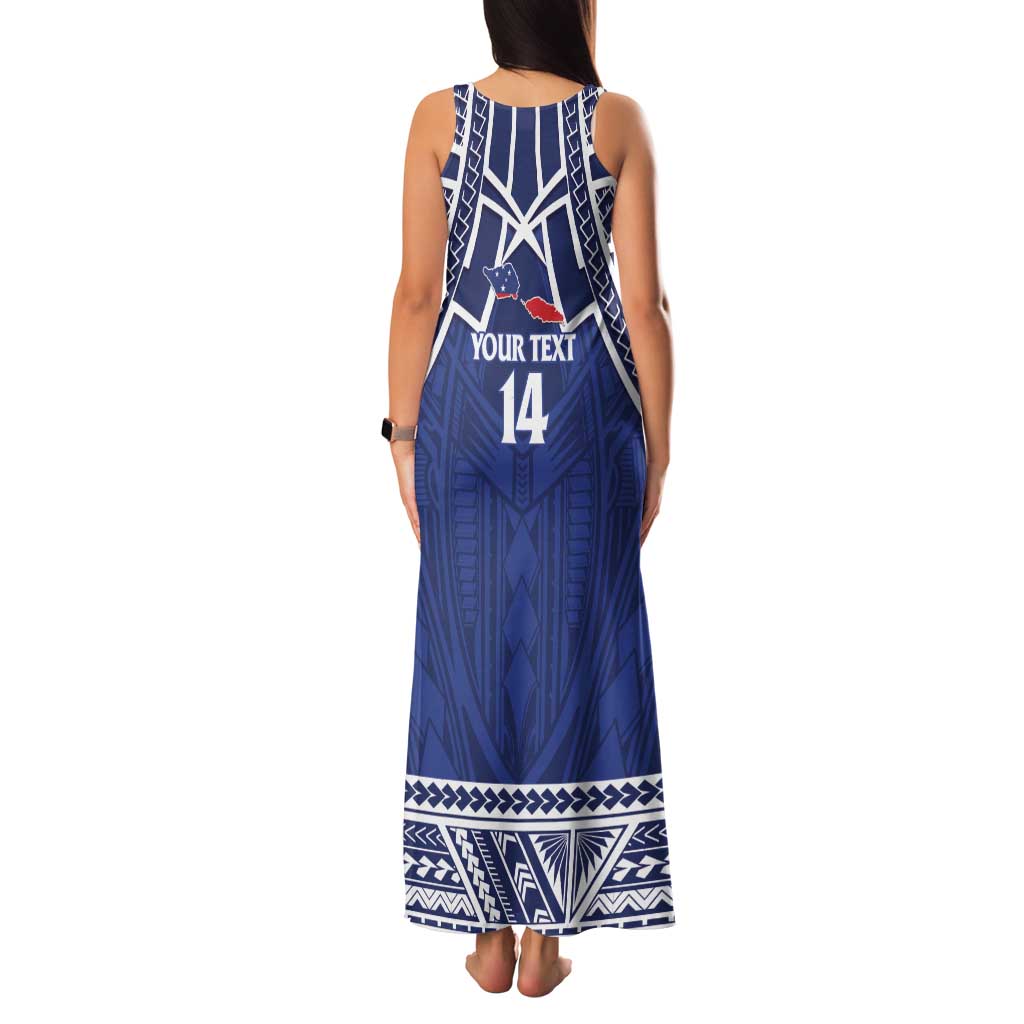 Custom Samoa Cricket Family Matching Tank Maxi Dress and Hawaiian Shirt Go Champions Samoan LT14 - Polynesian Pride
