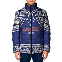 Custom Samoa Cricket Padded Jacket Go Champions Samoan - Polynesian Pride